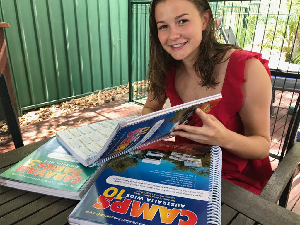 Our daughter Kate has been helping us out with all the sales, she has been kept extra busy with the release of CAMPS 10 and CARAVAN PARKS 5