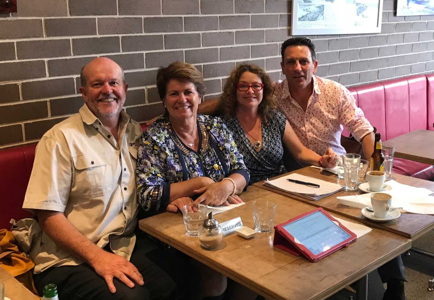 Brian and Kirsten from GPSOz catch up with Michelle and Heatley from CAMPS Australia Wide