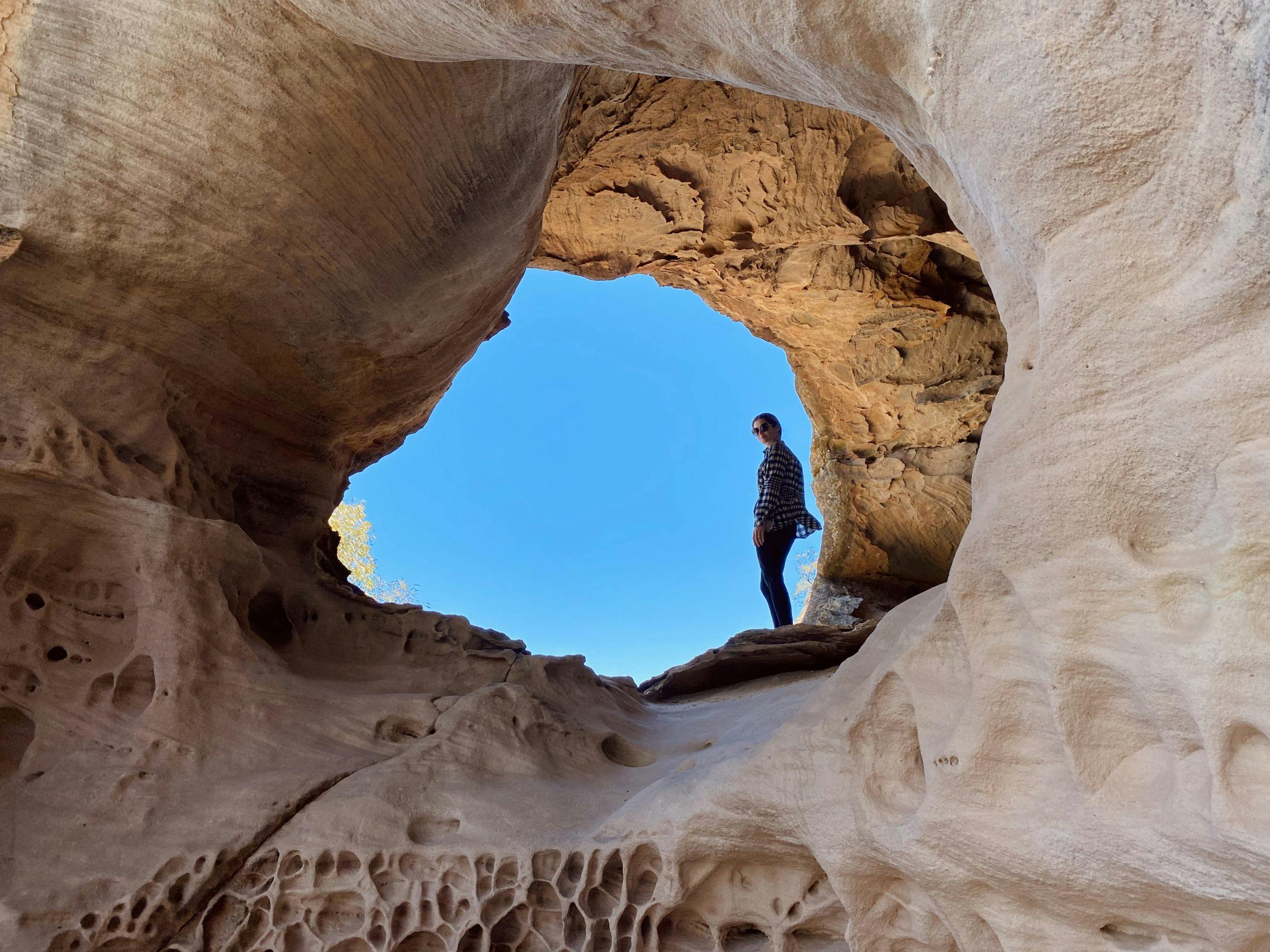 The Sandstone Caves in the Pilliga Nature Reserve @thatladyfrombrazil via Instagram