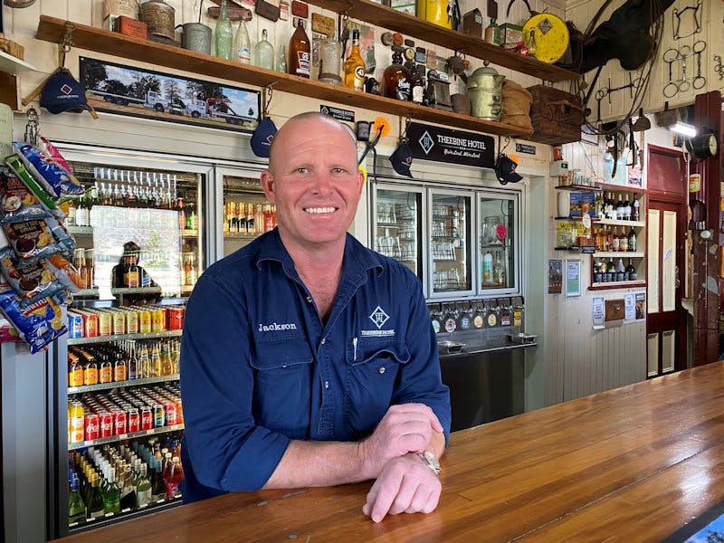 Theebine Hotel owner, Jackson, Queensland