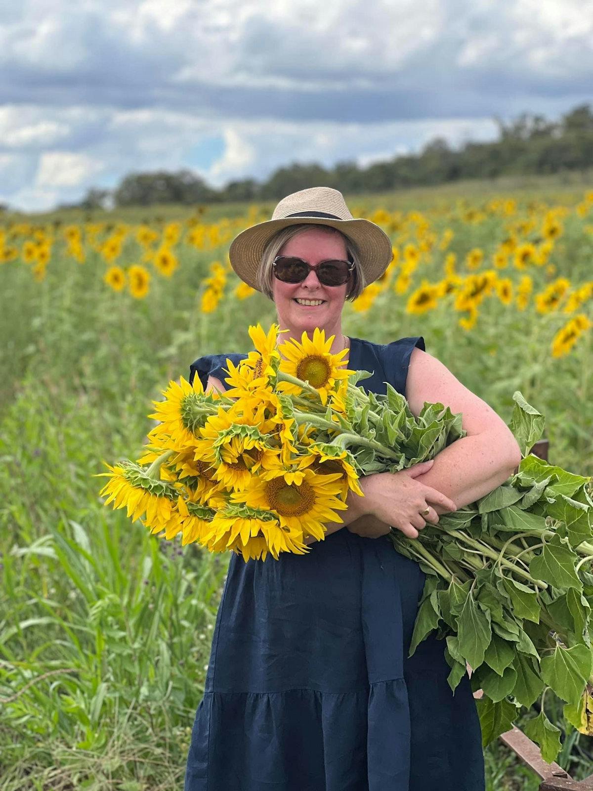 Pick your own Sunflowers - Image Alan and Susan Deuchars